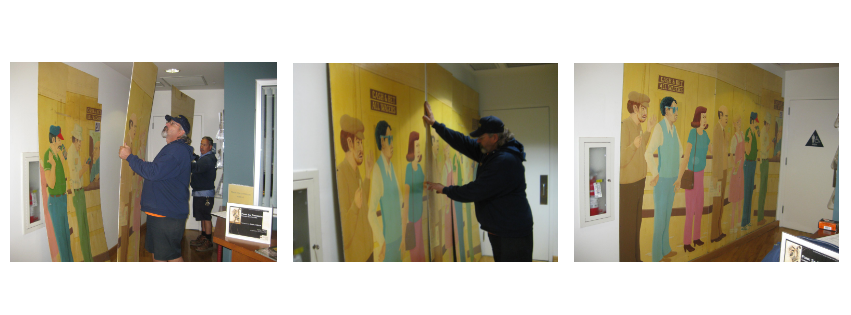 Installation in Museum Lobby